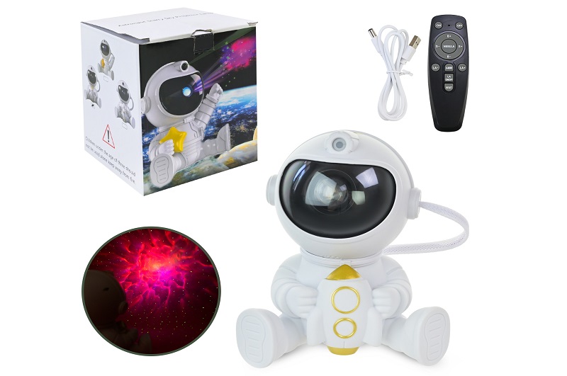 Нічник-проектор арт. YHY-05 (50шт) зоряне небо, з пультом та зарядкой, короб. 11,8*11,5*14см