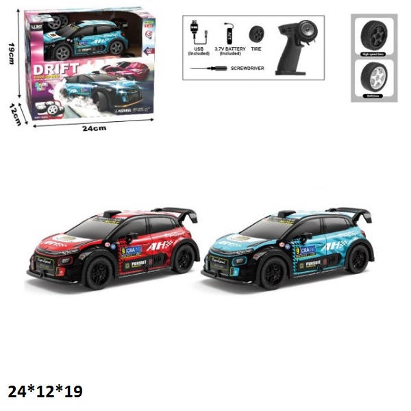 Легкова UJ99-PY226 акум.USB.світ.дрифт.2кол.кор.24*12*19 /36/