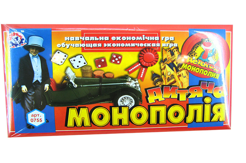 Гра Дитяча монополія" Тех0755ШТ"