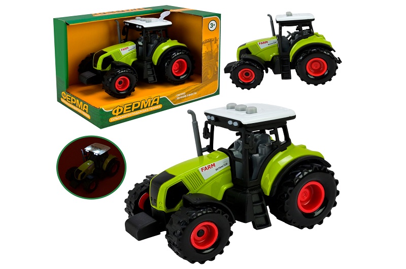 Трактор батар. арт. AP9920 (72шт/2). світло,звук,у короб.18*10*12см