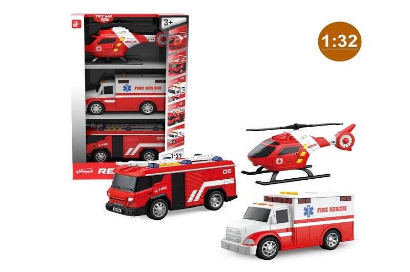 Набір спецтехніки WY 1109 A-3 (36) в коробці