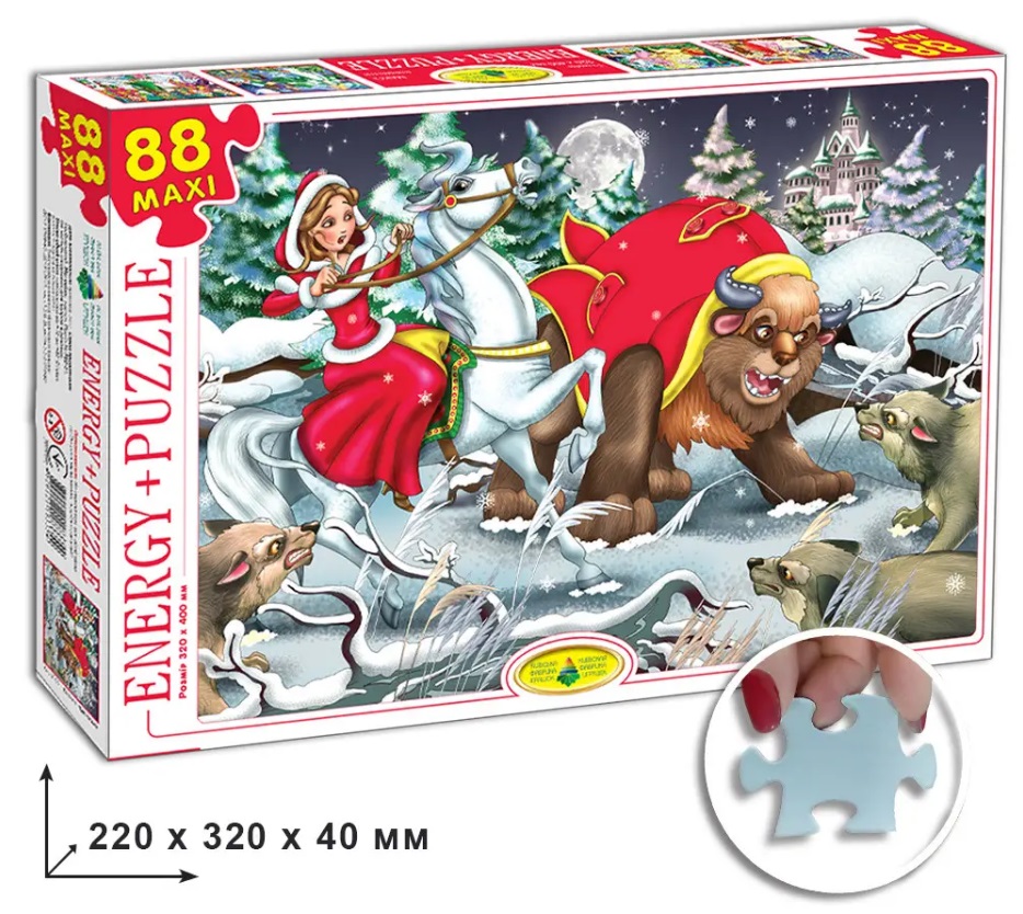 Пазли 88, Арт.ЕГ-09. Красуня і Чудовисько  Ен3354