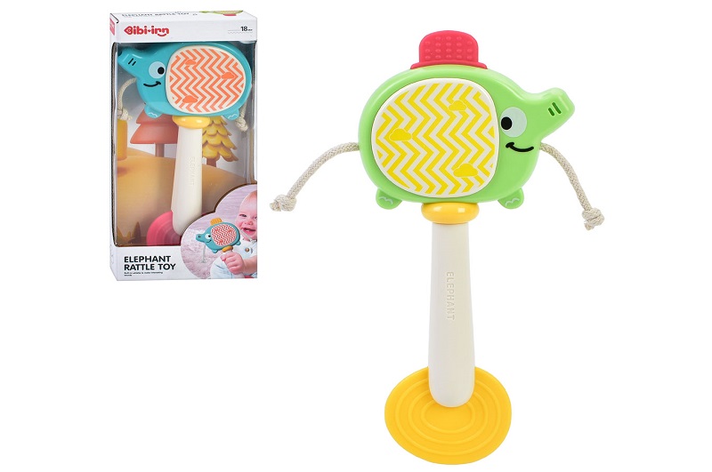 Брязкальце 6228 (120шт) 20см, прорізувач, дудка/пискавка, 2 кольори, в кор-ці, 9,5-21-3см