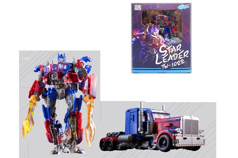 Трансформер TW-1022 (12шт) TF, робот 18см+трейлер, метал+пластик, в кор-ці, 18-22-7см