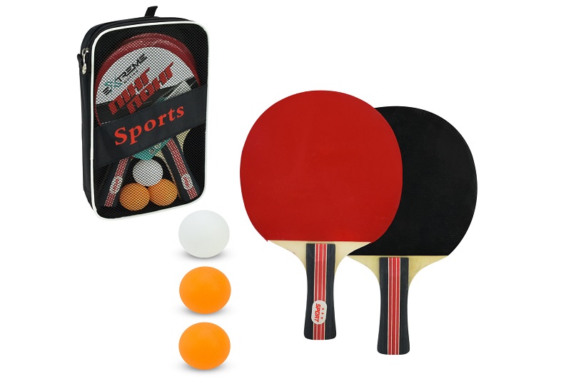 Набір для настільного тенісу арт. TT23632 (40шт)  2 ракетки, 3 м'ячики у сумці товщина 7 мм