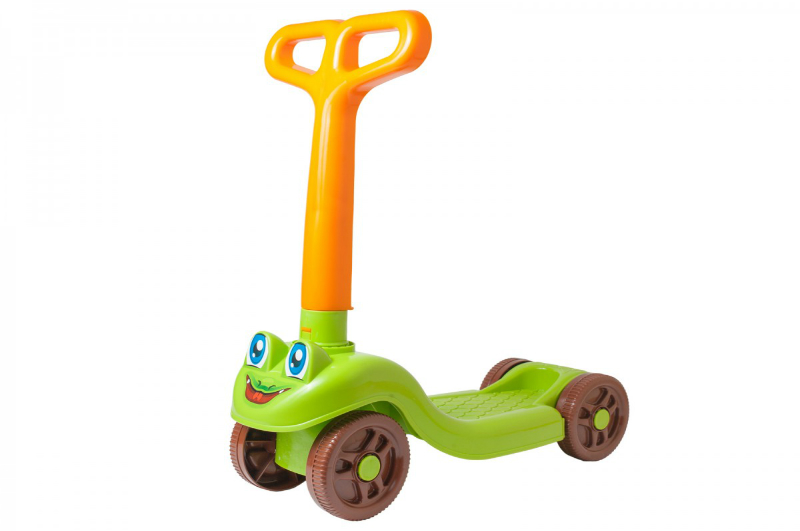 Самокат зелений  (57*53*24 см) Тех3473ШТ
