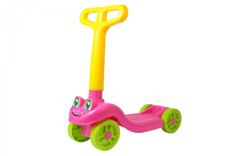 Самокат рожевий  (57*53*24 см) Тех3657ШТ