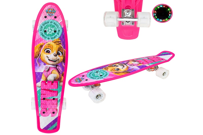 Пенні борд  арт. PP2506 (8шт)  Paw Patrol 56*15 см, колеса PU світло 56х15х13 см