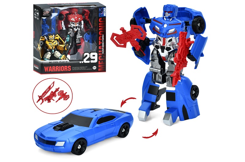 Трансформер L015-148 (36шт) TF, робот 24см+машина 19см, зброя, 2 кольори, в кор-ці, 29-31-9см