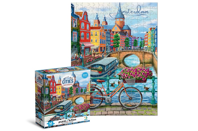 300646 Пазл Medium-M «Міста. Амстердам» 300 елементів
