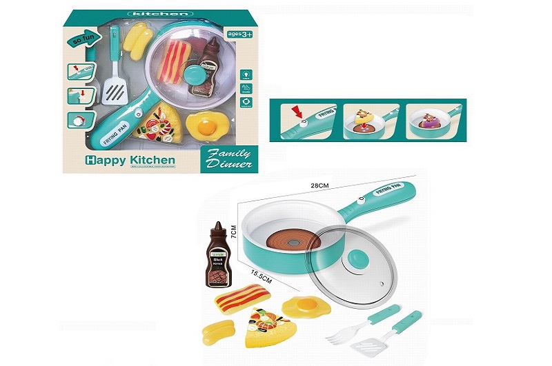 Пательня JF5539-2 з продуктами батар.муз.світ.їжа змінює колір.кор.28,6*10,2*25 /48/