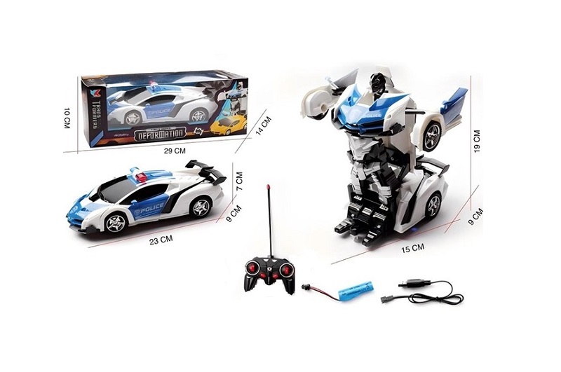 Р.К.Легкова-трансформер поліція 999-BD акум.світ.кор.29*10*14 /60/