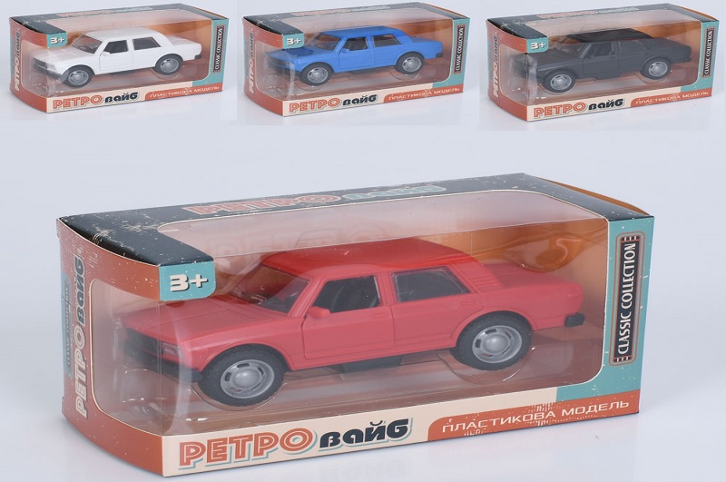 Машина 6332 (72шт) інерція, 12,5см, відчиняються двері, гумові колеса, 4 кольори, в кор-ці, 15-8,5-7