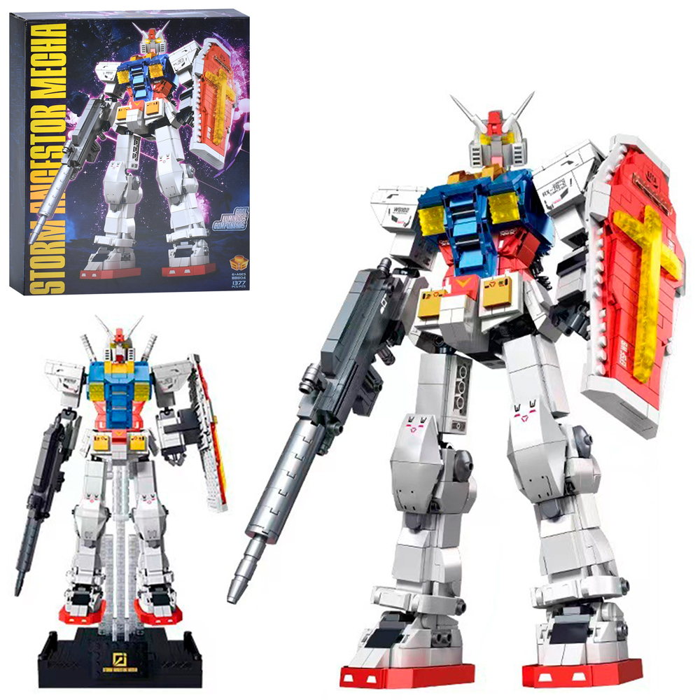 Конструктор BB804 (9шт) робот, 40-30см, 1377дет, в кор-ці, 32-41-9,5см