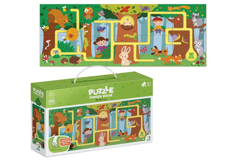 Пазл-лабіринт «Моя мандрівка лісом»  До300585