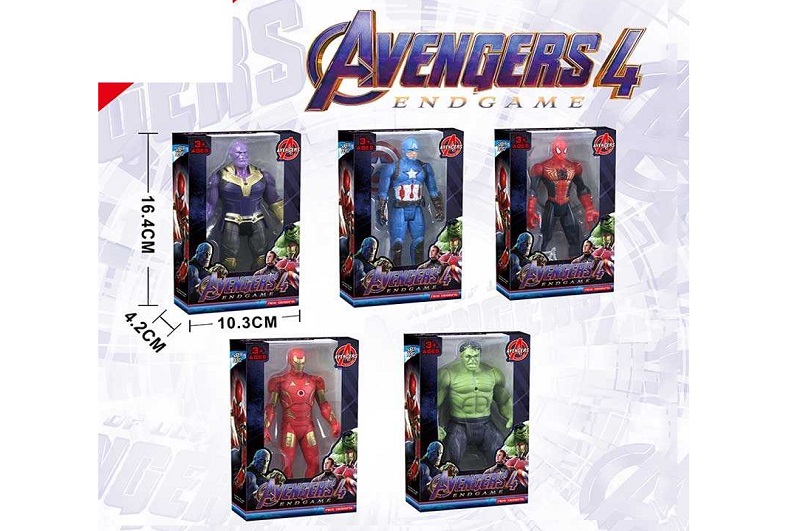 Герой 2161 (288/2) 5 видів, висота 14,5 см, рухомі частини тіла, шарнірні суглоби, МІКС ВИДІВ