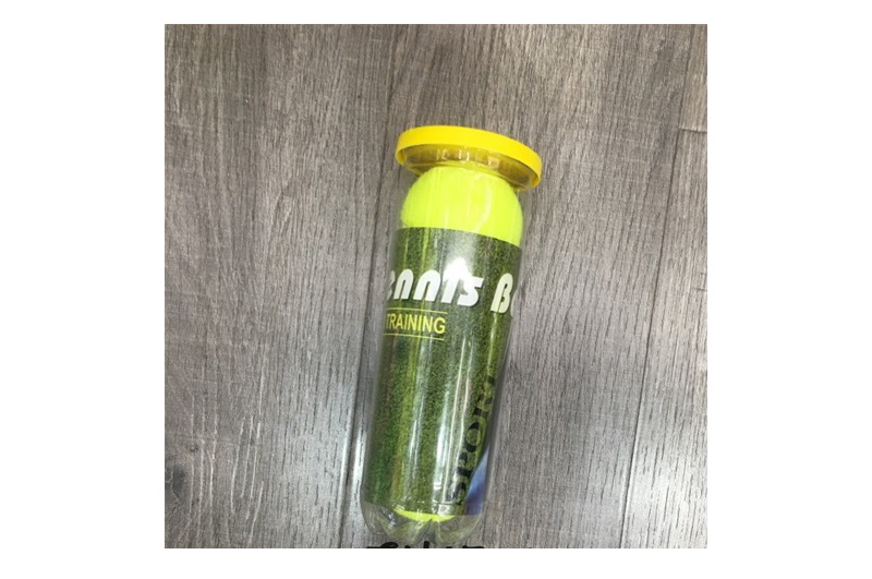 М'яч для тенісу арт. TT2682 (60шт)  3 м'ячики в наборі, в колбі