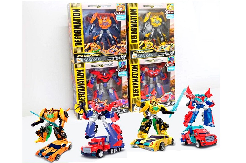 Трансформер 611-28 (32шт) TF, робот 21см+машина, 4 види, в кор-ці, 24-30,5-9,5см