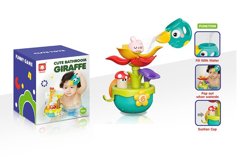 Іграшка для купання арт. 919 (48шт/2)рухається коли на неї потрапляє вода,+аксесуари,короб.15*15*16,