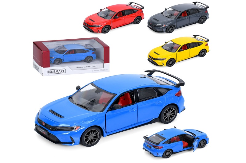 Машина KT5472W (24шт) метал, інерція, 1:36, 12,5см, відчиняються двері, гумові колеса, 4 кольори, в