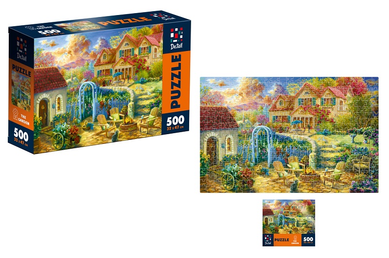 Пазли De.tail. Сад 500 деталей DT500-15 (укр)