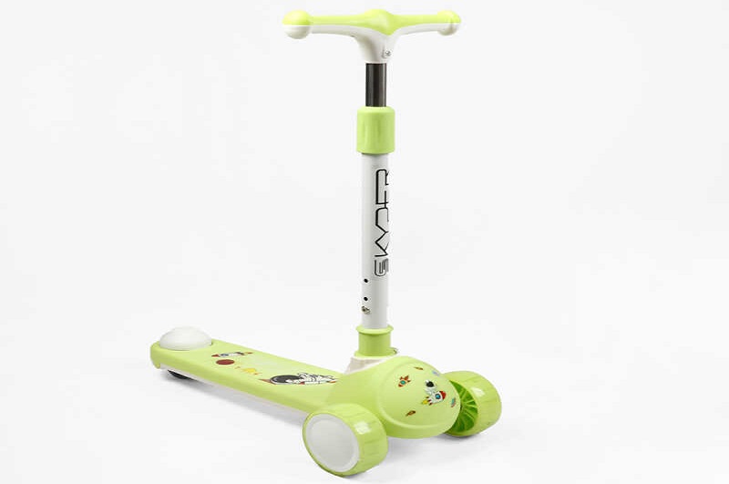 Самокат триколісний Skyper" SM-2210-33 (6) колеса PU 125х40мм зі світлом, музика та підсвічування п"