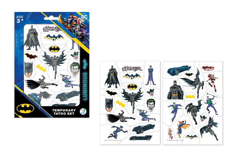 Набір дитячих тимчасових татуювань «Герої»  До200548