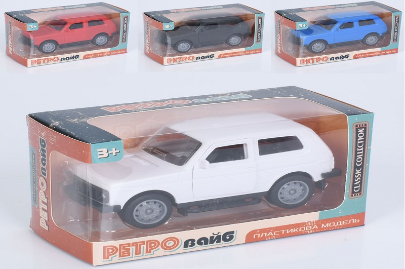 Джип 6333 (72шт) інерція, 13,5см, відчиняються двері, гумові колеса, 4 кольори, в кор-ці, 15-8,5-7см