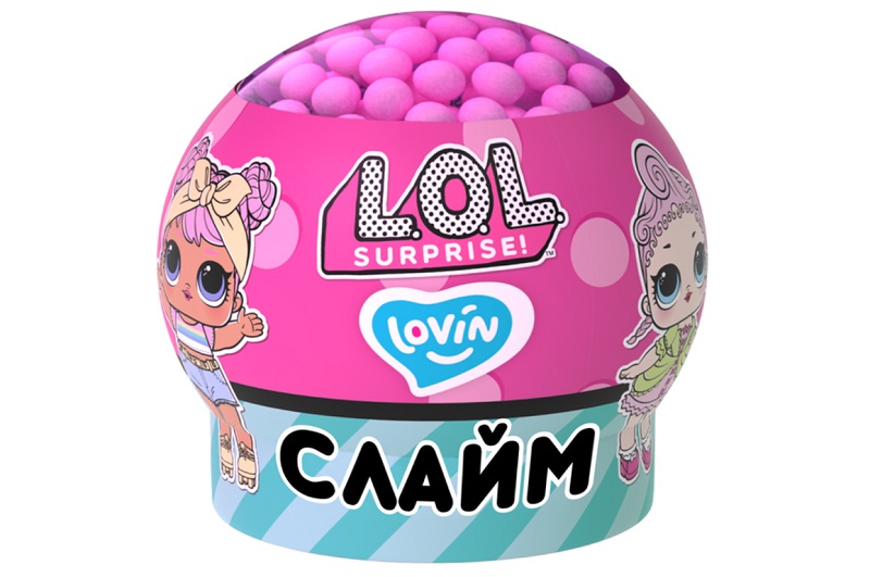 L.O.L. Surprise! TM Куля ТМ Lovin Іграшка-антистрес 210 мл  LOL80192
