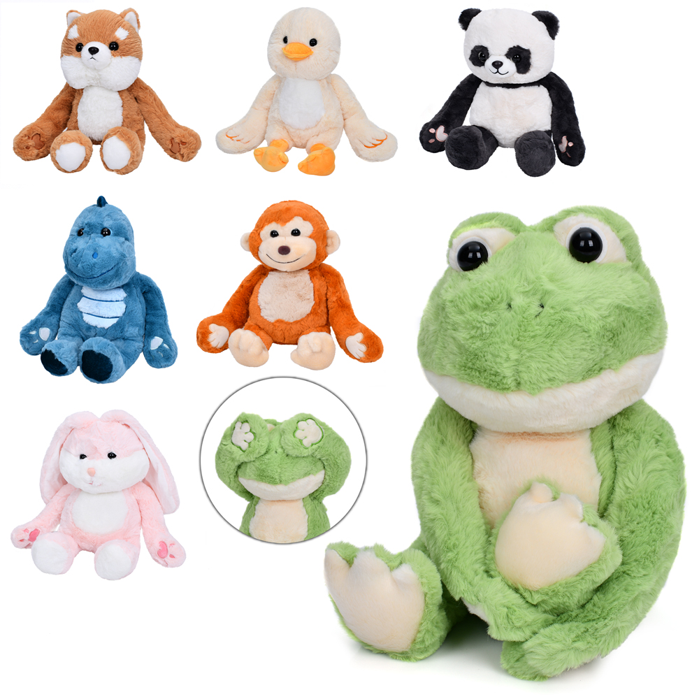 М'яка іграшка FG240326328M (18шт) тварина, магнитні лапи, антистрес, 7 видів, у пакеті, від 30-19-18