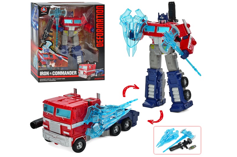 Трансформер HD66 (6шт) TF, робот + машинка, в кор, 38-31-12см