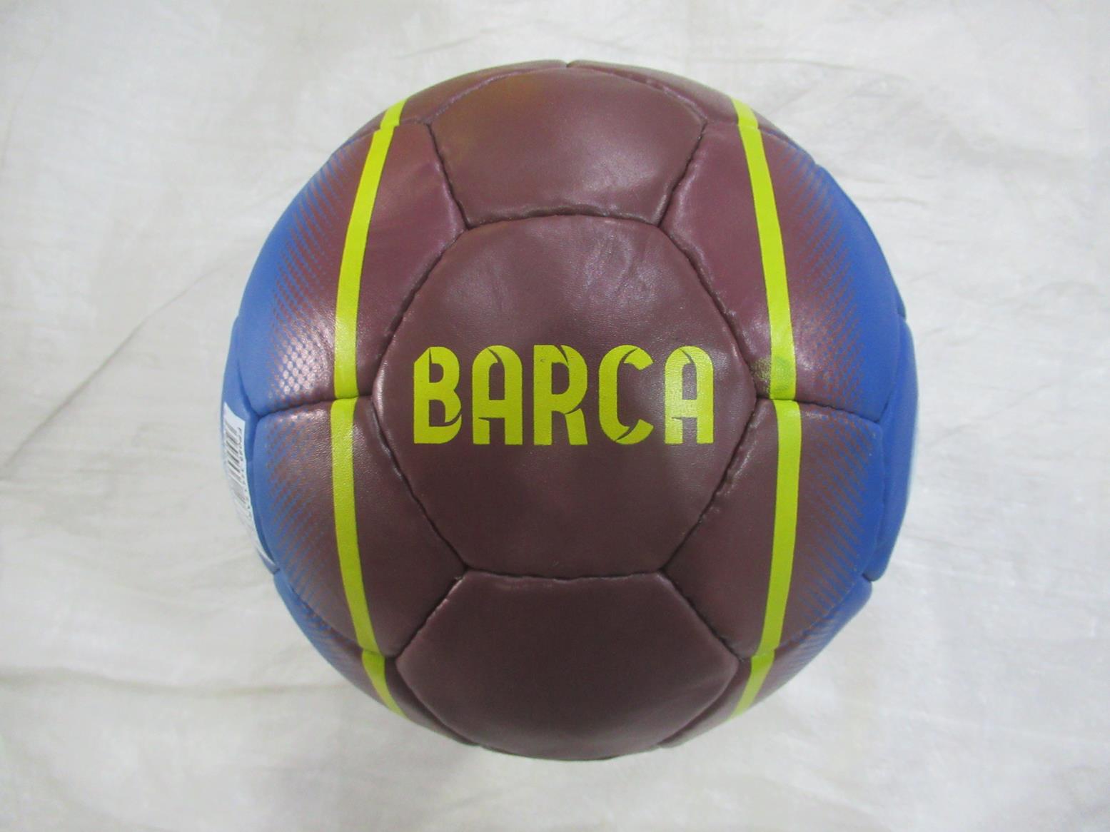 Іграшка м'яч футбольний арт. FP086  BARCELONA №5, PU 420 грам, 32 панелі,Пакістан,сітка+голка в комп