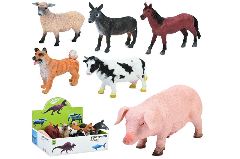 Фігурка DY36 УПАК6шт(72шт) домашні тварини, від 17см, 6шт(6видів) в дисплеї, 33-10-22,5см