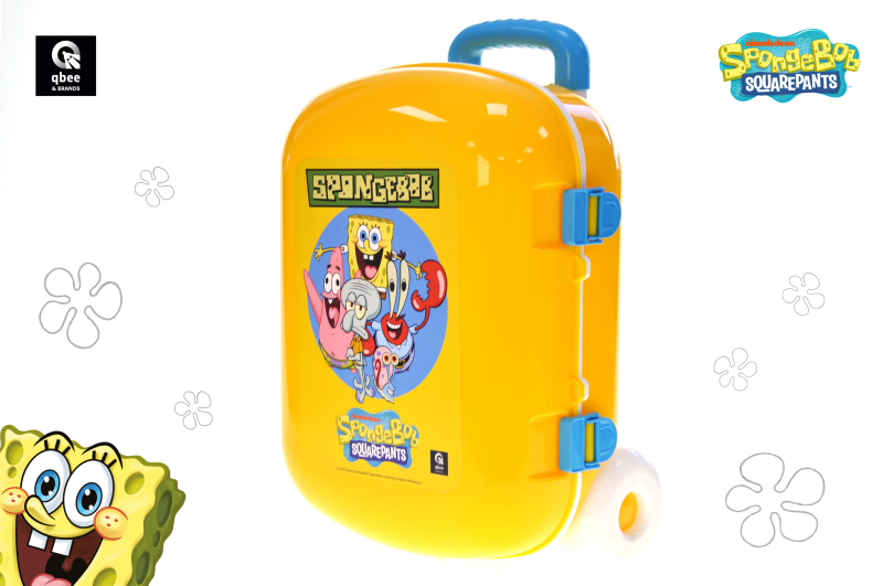 Валіза дитяча QB001-204 Спанч Боб" qbee"