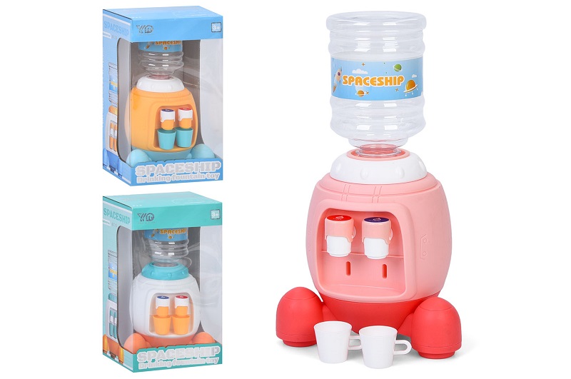 Кулер YY-012-13-14 (54шт) ракета, 28см, ллється вода, 3 кольори, в кор-ці, 14,5-27,5-14,5см