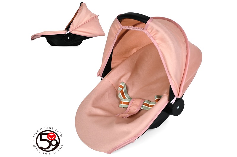 Люлька-переноска T781004 (4шт) для ляльки, д46-ш29-в13см/в29см, ремень безпеки (застібка), у пакеті