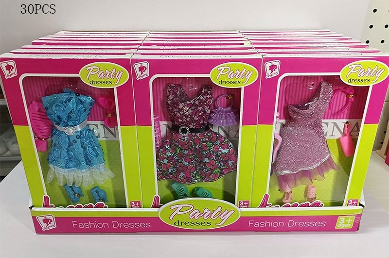 Одяг для ляльки арт. 2948-59 (270шт)   мікс видів, (9*30шт) дисп.бокс.  см