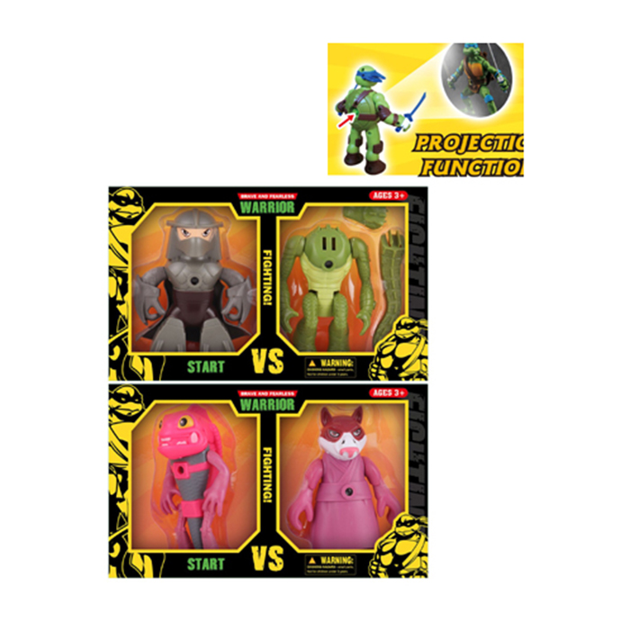 Фігурки для гри B7-3 (48шт) ЧН, 14см 2шт, світло(проектор), 2 види, на бат(табл), в кор-ці, 28-17-5,