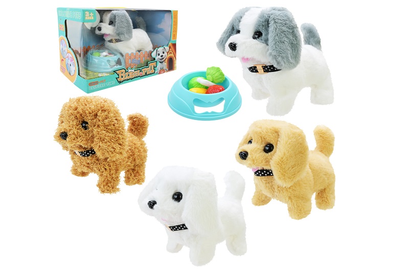 М'яка інтер. іграшка арт. QC962-6/QC962-5 (36шт) собачка,4 кольори, акс-ри короб.26*14*17 см