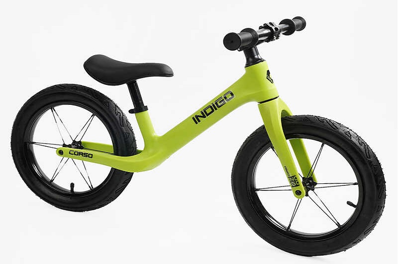 Велобіг Corso 14`` D-2215-45 (1) нейлонова рама, нейлонова вилка, надувні колеса 14’’, в коробці