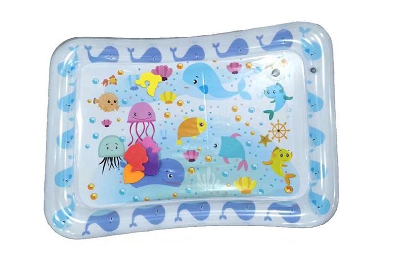 Килимок для немовляти YS196 (50шт) морські мешканці, надувний килимок, водяний килимок, 69-50см, у п