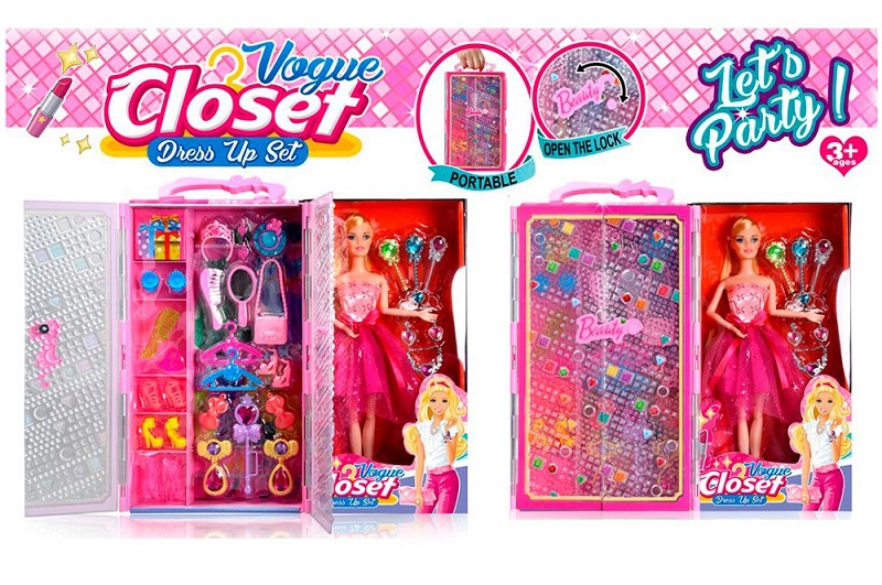 Лялька DSJ948-A (12шт) 29см, шарнірна, гардероб, прикраси, взуття, в карт.обгортці/пакет, 35-32-6,5с