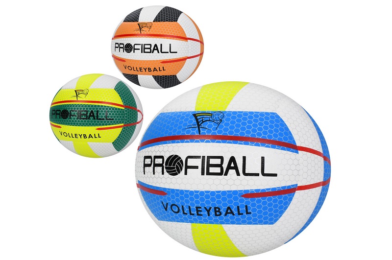 М'яч волейбольний MS 4921 (30шт) офіційний розмір, ПУ, 250-270г, 3 кольори, у пакеті