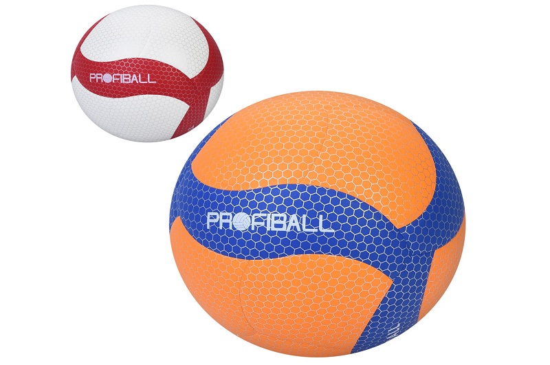 М'яч волейбольний MS 4922 (30шт) офіційний розмір, ПУ, 260-280г, 2 кольори, у пакеті