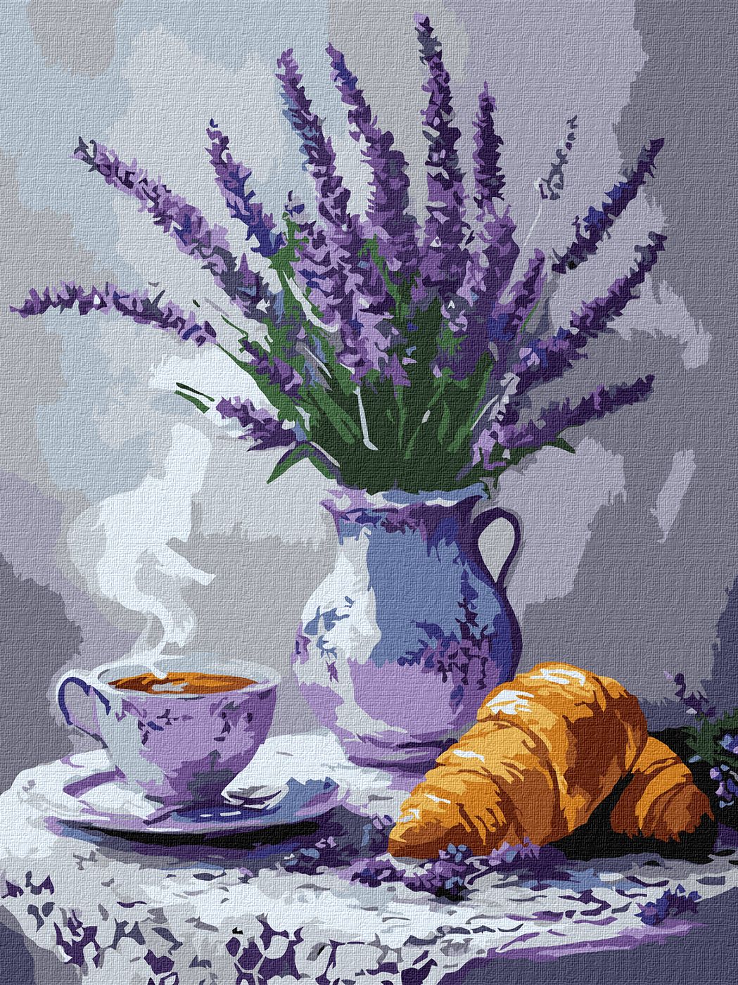 Картина по номерах Лавандовий натюрморт" 30x40см  KHO3324"