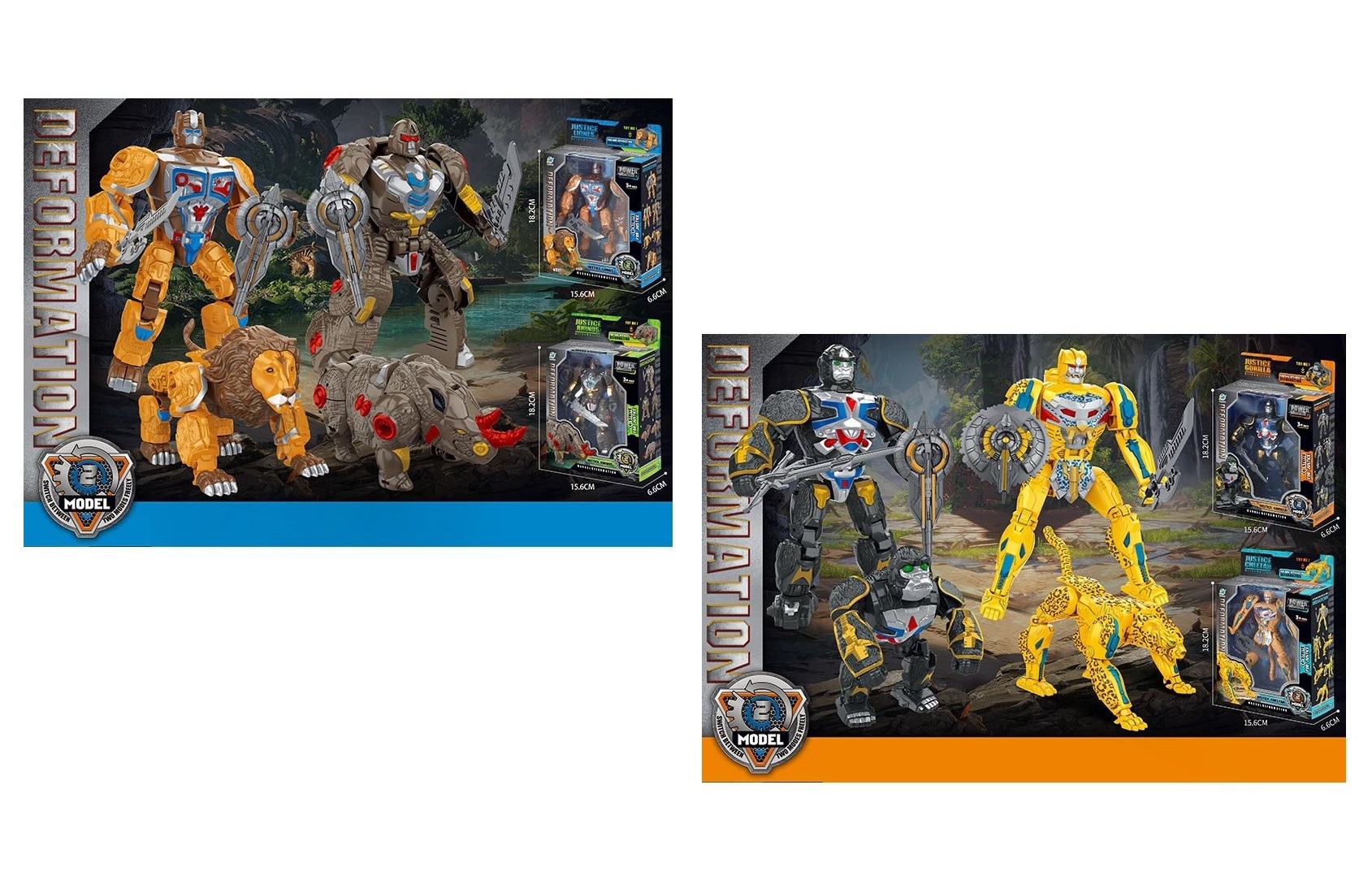 Робот арт. 168-82/85 (72шт/2)   4види, короб. 19*7*19,8см