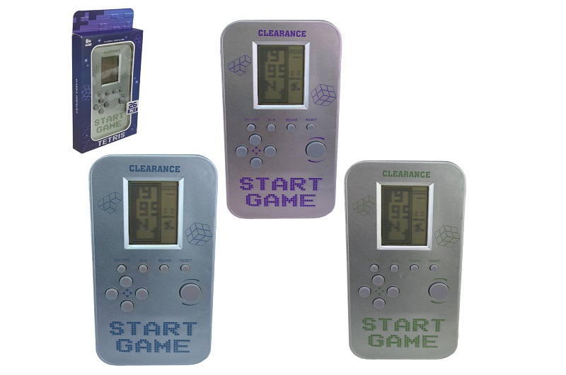 Електронна гра арт. XM0104D-3 (192шт) 3 кольори мікс, короб.20*2*10см