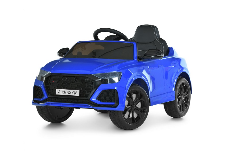 Машина M 4569EBLRS-4 (1шт) р/в 2,4G, 2мотори 35W, 1акум12V7-9AH, шкір.сид, муз, кол EVA, MP3, USB, ф