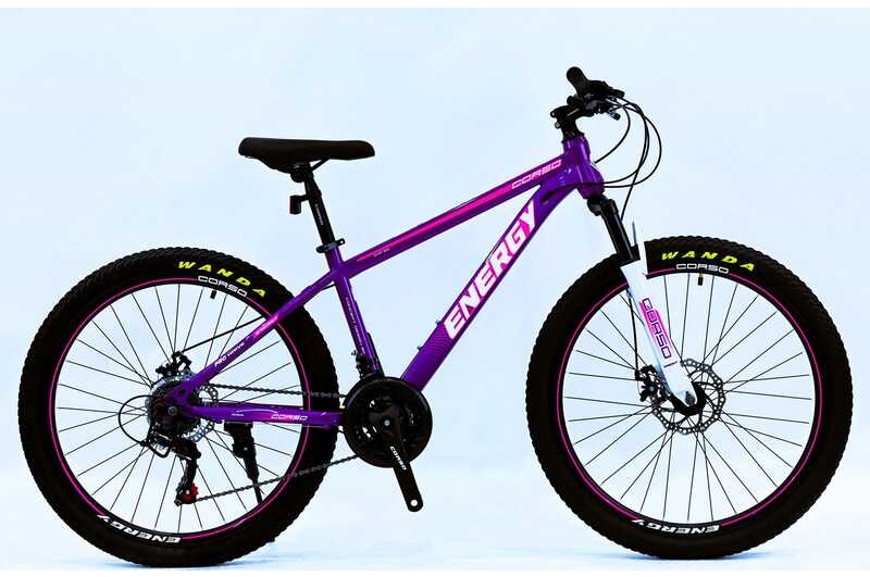 Велосипед Спортивний Corso 26 дюймів «ENERGY» EN-26321 (1) рама сталева 15’’, обладнання Shimano 21"