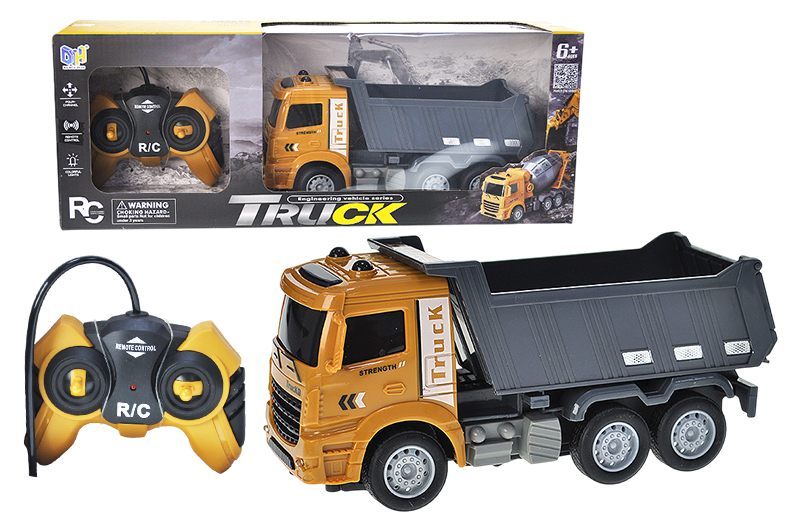 Вантажівка на радіокеруванні, акумулятор, в коробці DH666-6D р.23x8x10см